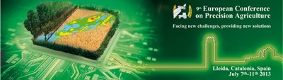 CONGRESS: 9th European Conference on Precision Agriculture (ECPA)